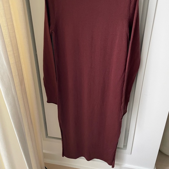 COS MERINO WOOL MIDI DRESS. - Picture 4 of 7